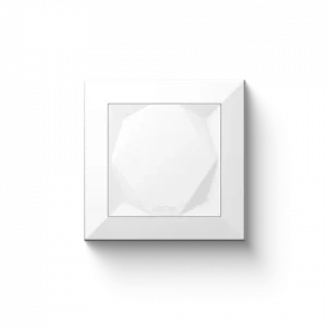 Loxone Touch Air Weiß Draufsicht