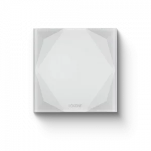 Loxone Touch Pure-OLD-Weiß Draufsicht