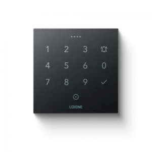 Loxone NFC Code Touch-Anthracite-not-glowing Draufsicht