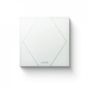 Loxone Touch Pure Tree Weiß Draufsicht