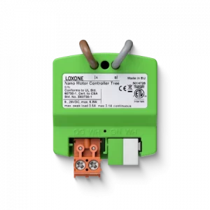 Loxone Nano Motor Controller Tree Draufsicht