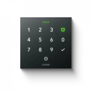 Loxone NFC Code Touch Tree Anthrazit Draufsicht