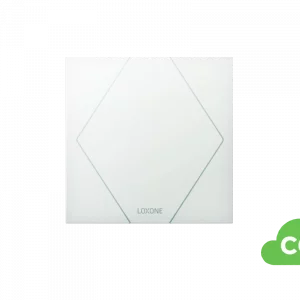 Loxone Touch Pure CO2 Tree Weiß Draufsicht