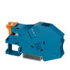 Phoenix Contact - Installationsklemme Endhalter Blau 16mm² für N-Schiene 3D-Ansicht