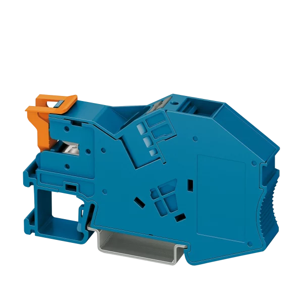 Phoenix Contact - Installationsklemme Endhalter Blau 16mm² für N-Schiene 3D-Ansicht