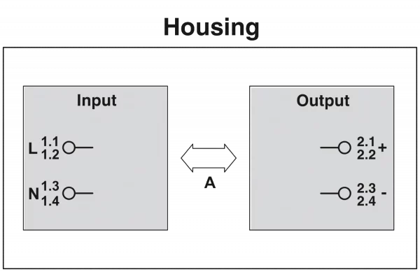 Phoenix Contact - Stromversorgung STEP3 24V/2,5A Übersichts-Schaltbild