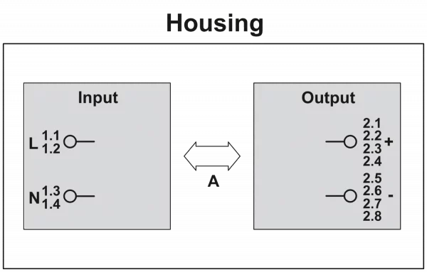 Phoenix Contact - Stromversorgung STEP3 24V/4A Übersichts-Schaltbild