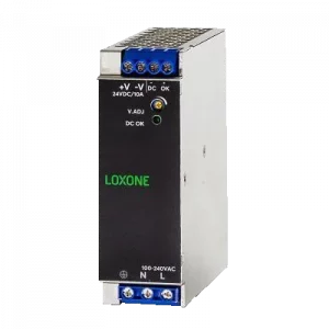 Loxone Netzteil 24V, 10A 3D-Ansicht