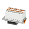 Phoenix-Contact - Verteilerblock Weiß, 18 Anschlüsse 3D-Ansicht