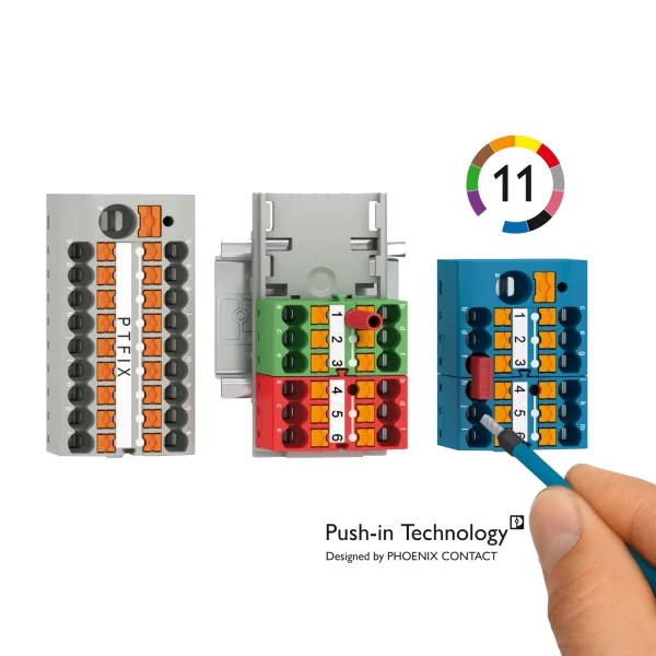 Phoenix-Contact - Übersichtsbild Verteilerblöcke 3D-Ansicht