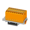 Phoenix-Contact - Verteilerblock Orange, 18 Anschlüsse 3D-Ansicht