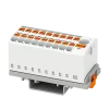 Phoenix-Contact - Verteilerblock Weiß, 18 +1 Anschlüsse 3D-Ansicht
