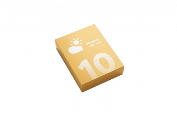 Loxone Software Lizenz Wetterservice 10 Jahre