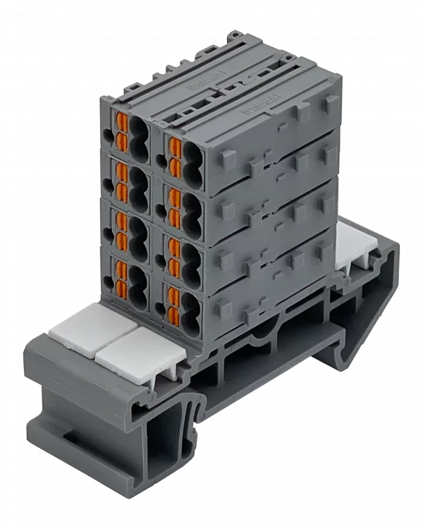 auravolt Rangierwabe 8x grau 3D-Ansicht