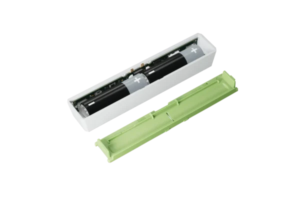 Tuer-Fensterkontakt-Air-Weiss Batteriefach